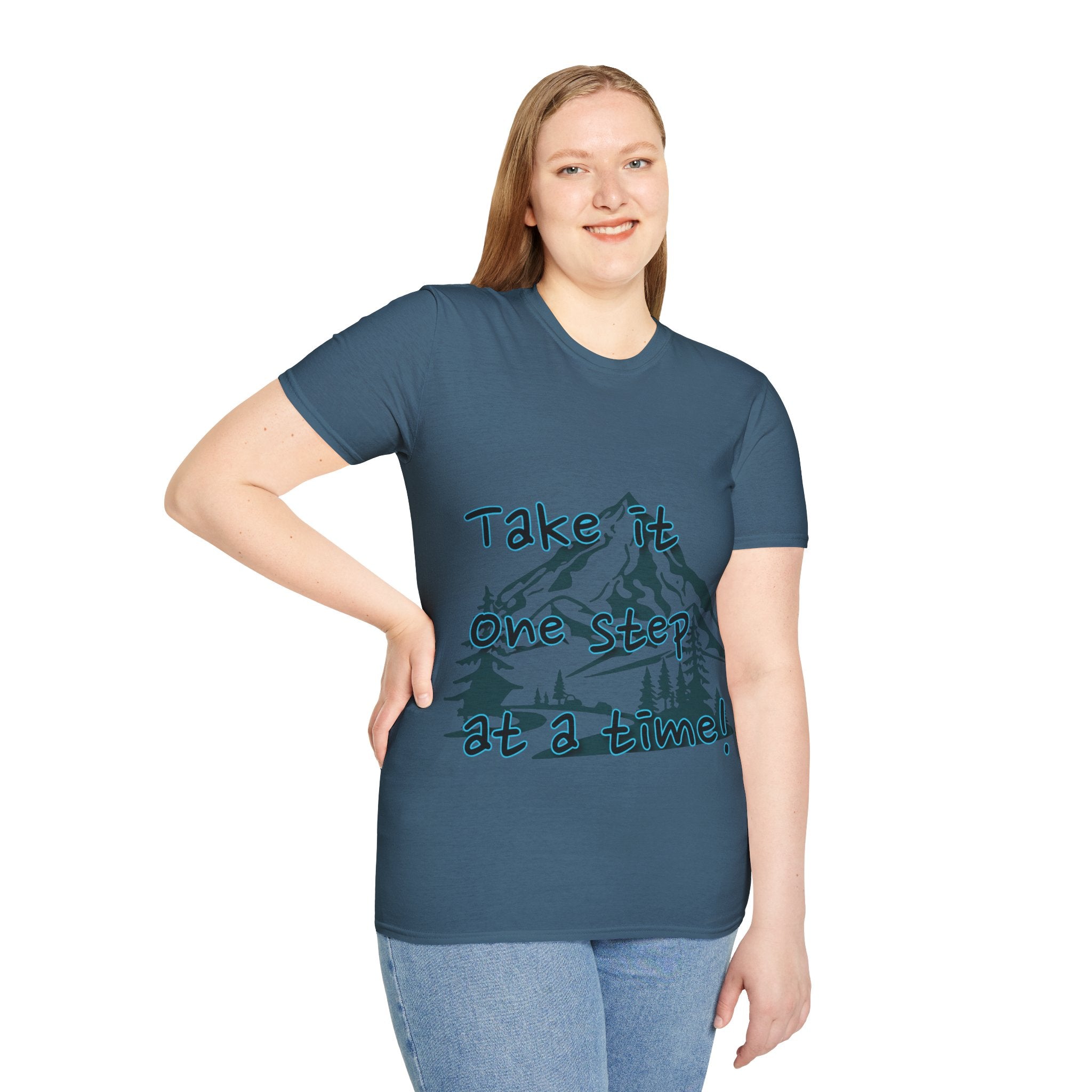 Women's T-Shirt — Take it One Step at a Time