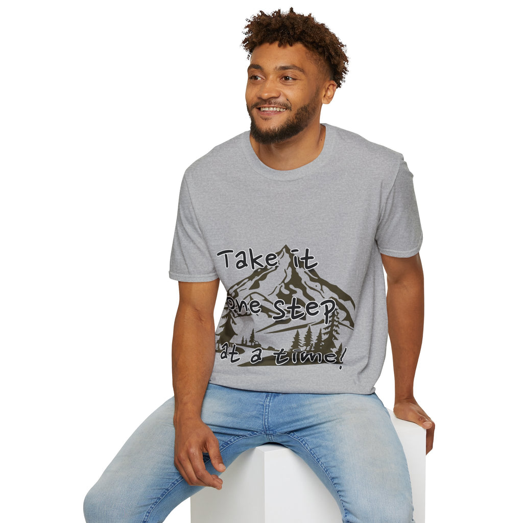 Men - Take It One Step At A Time T-Shirt