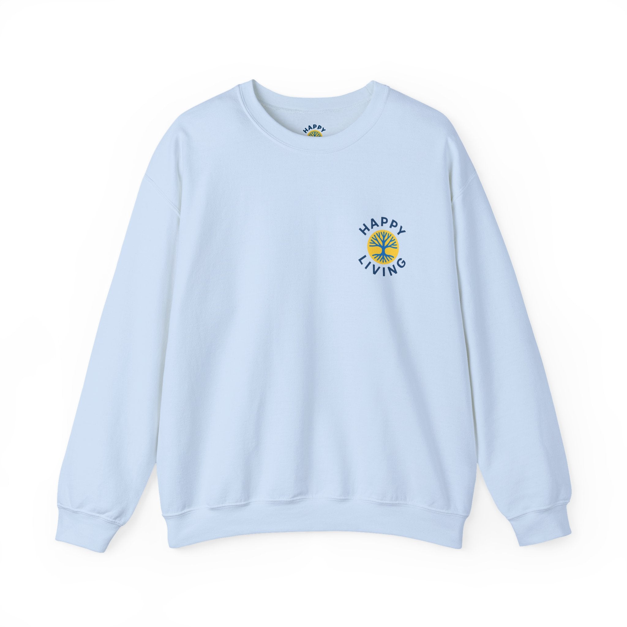 Men's - Happy Living logo on the back sweatshirt
