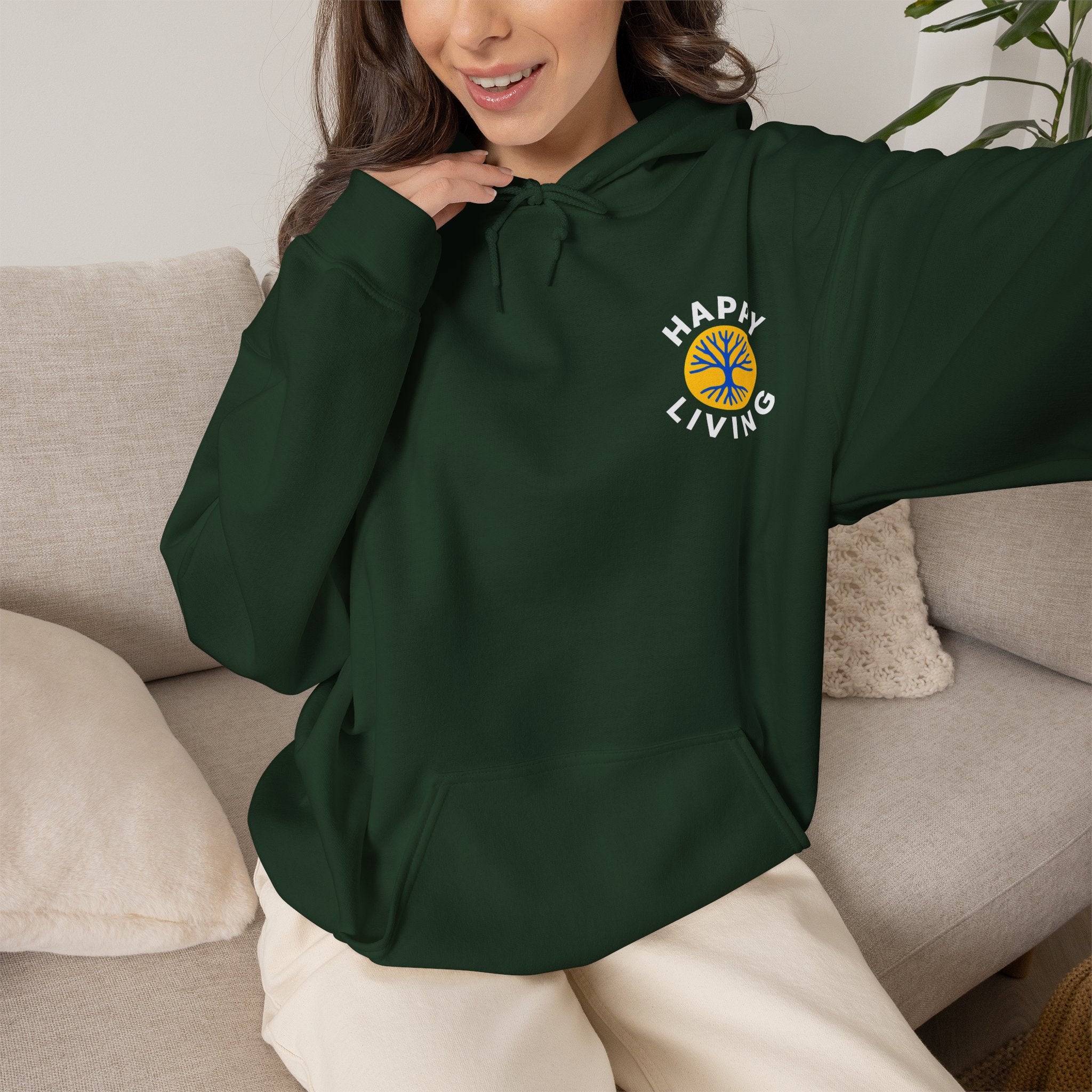 Women's Happy Living Endo logo Hoodie