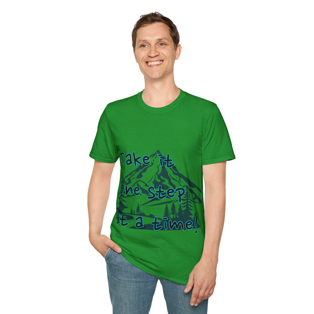 Men's T-Shirt — Take it One Step at a Time