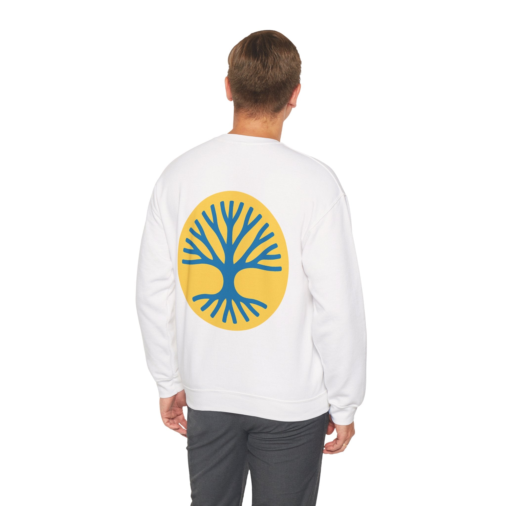 Men's - Happy Living logo on the back sweatshirt