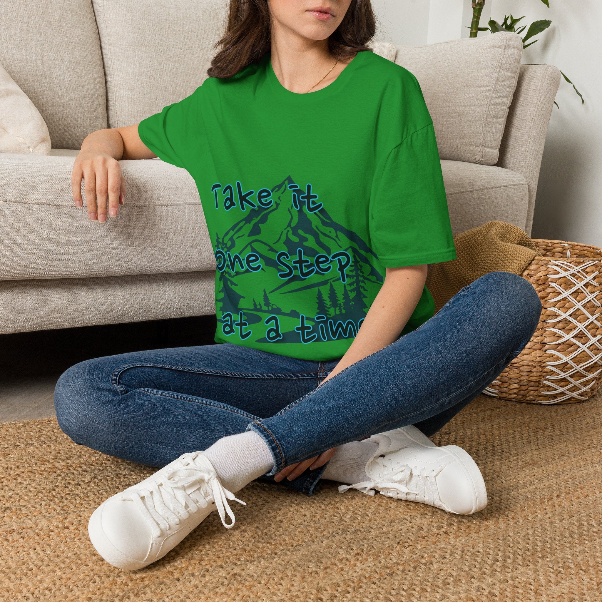 Women's T-Shirt — Take it One Step at a Time