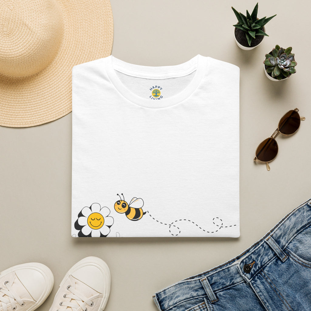 women Bee Kind T-Shirt — Daisy & Honeybee Graphic Tee