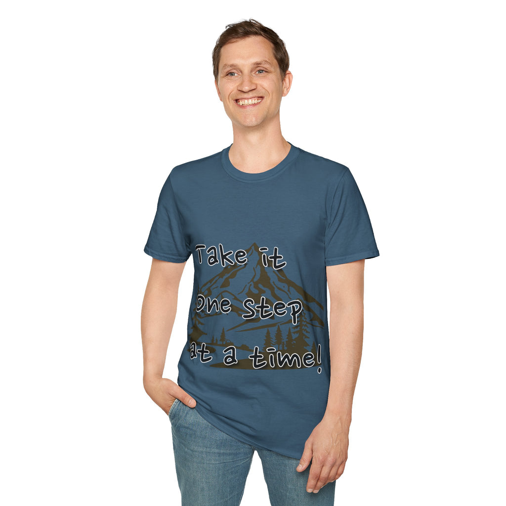 Men - Take It One Step At A Time T-Shirt