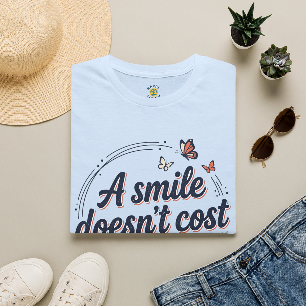 Women A Smile Doesn’t Cost a Thing T-Shirt