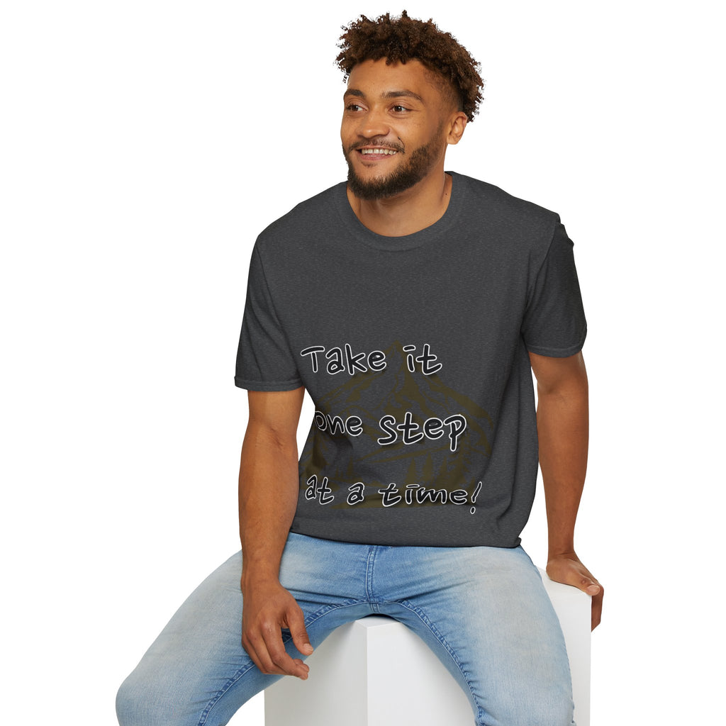 Men - Take It One Step At A Time T-Shirt