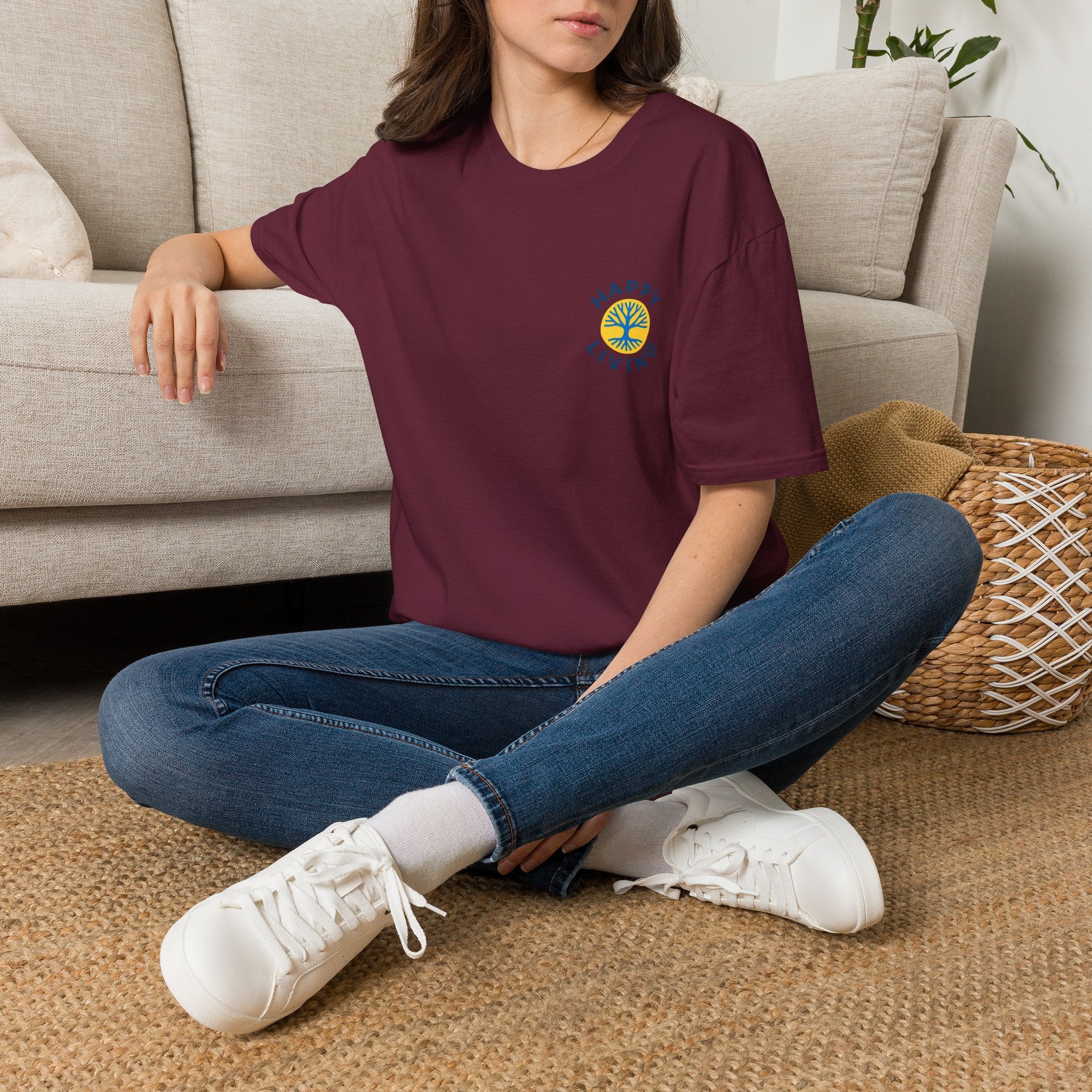 Women - Happy Living Sunburst T-Shirt