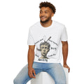 Men Anxiety Symptoms Graphic T-Shirt — Illustrated Brain Fog Dizzy Sweaty Design