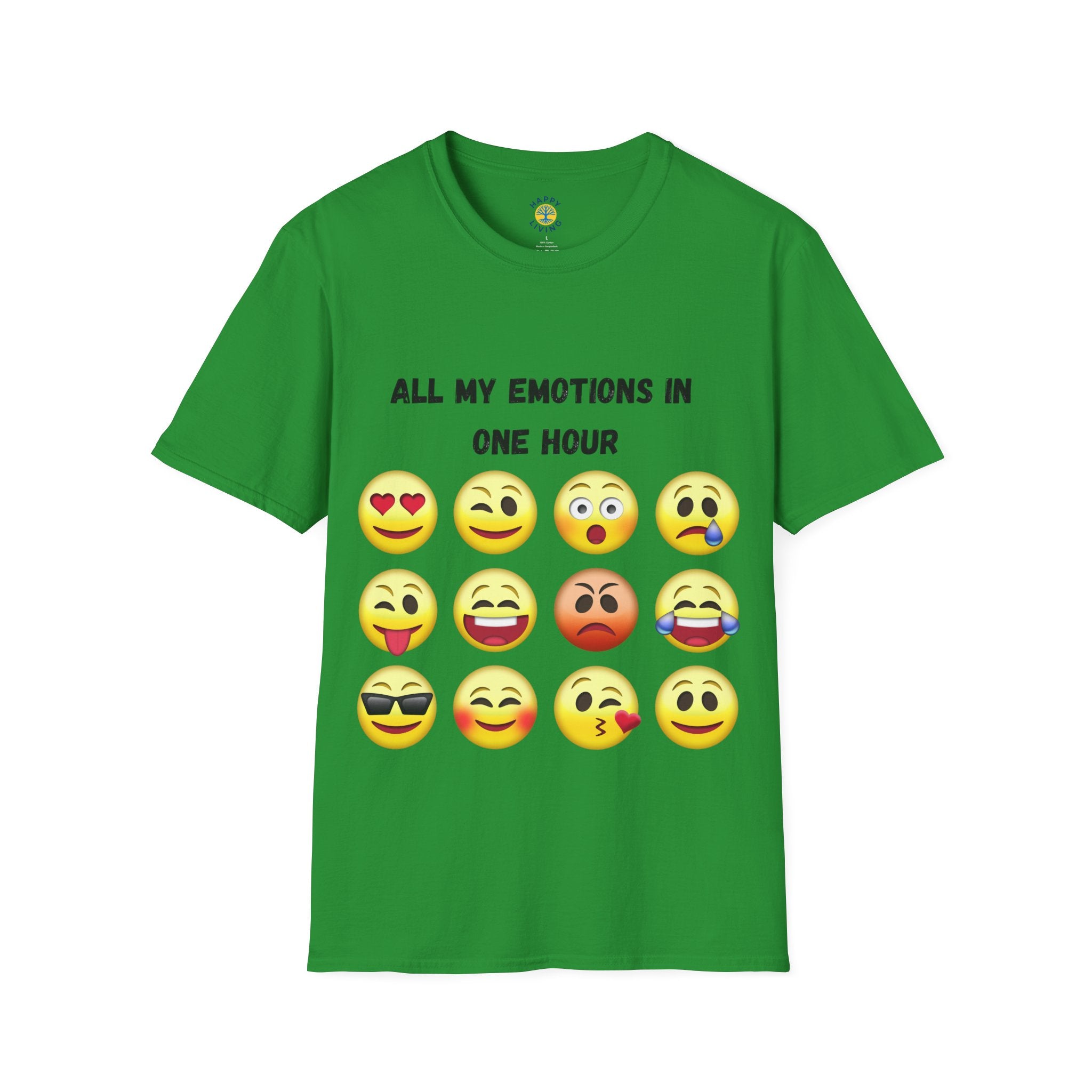 Women T-Shirt — "All My Emotions In One Hour"