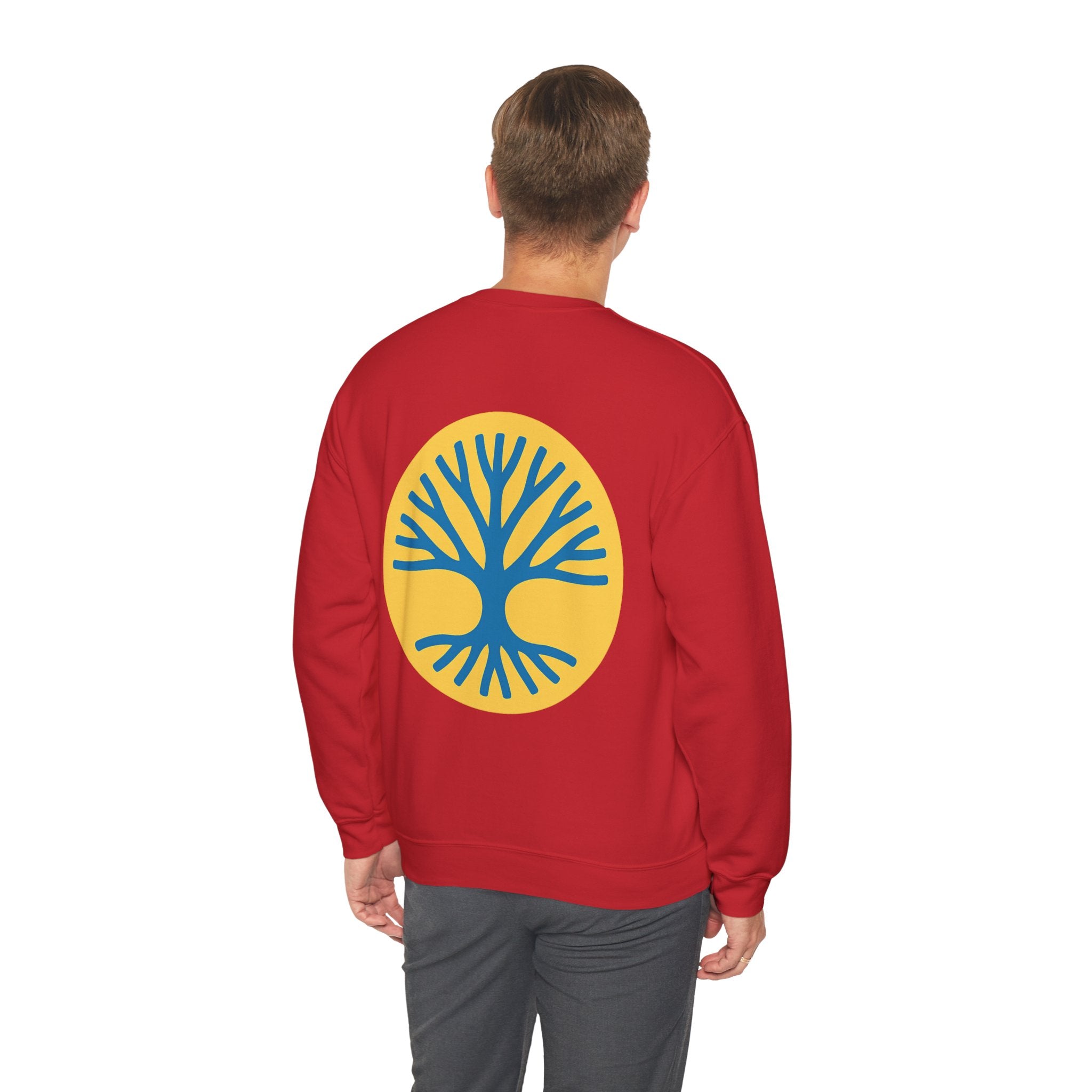 Men's - Happy Living logo on the back sweatshirt