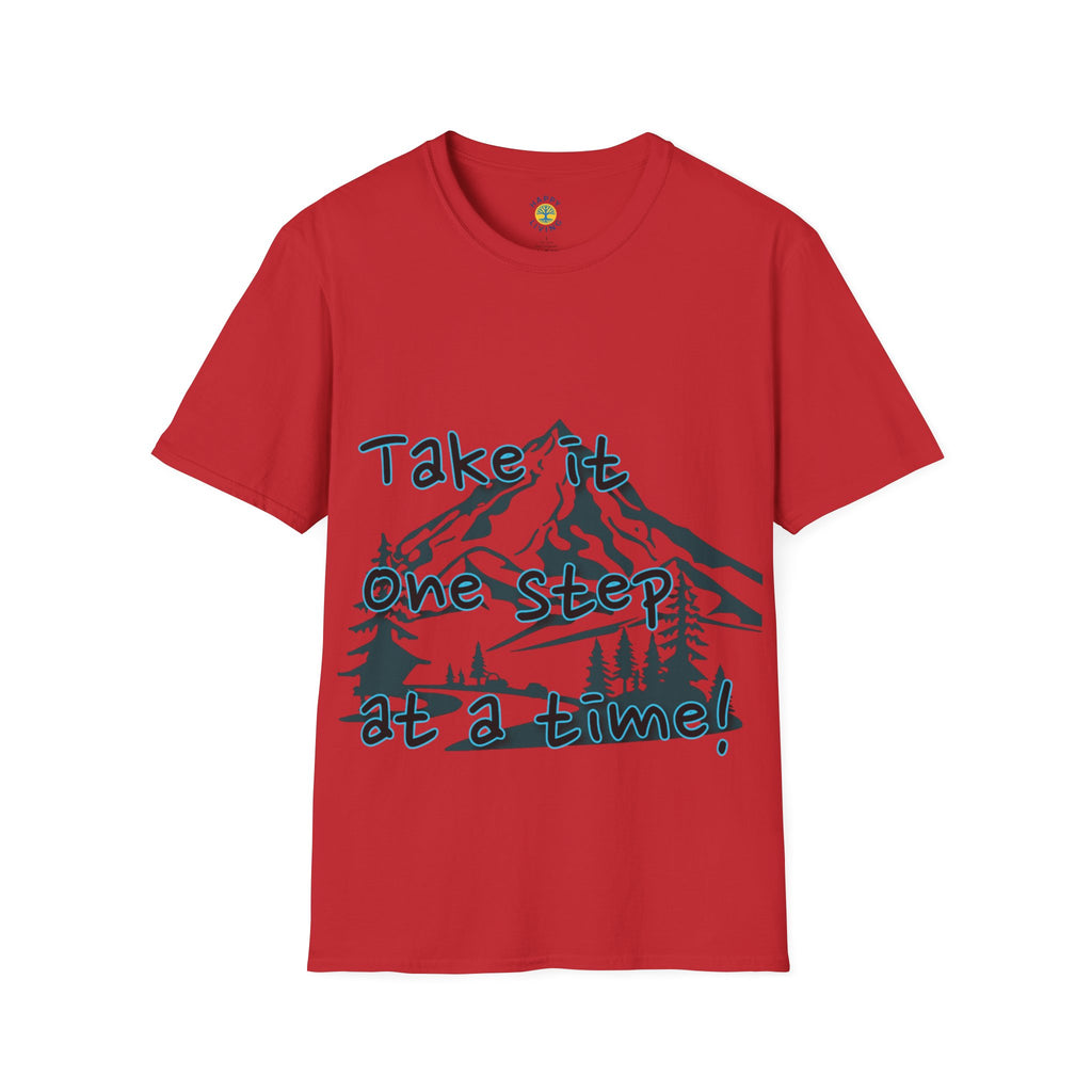 Men's T-Shirt — Take it One Step at a Time