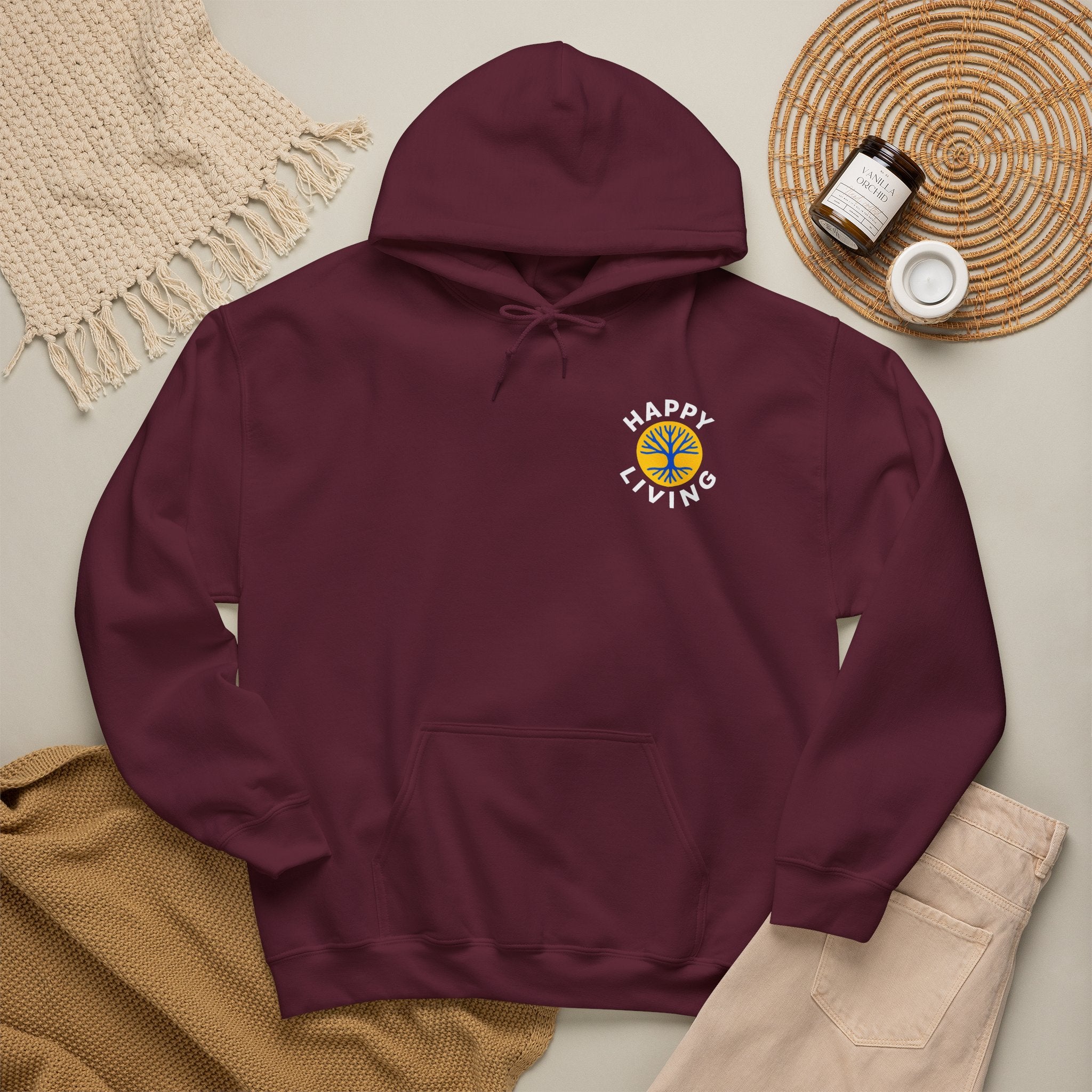 Women's Happy Living Endo logo Hoodie