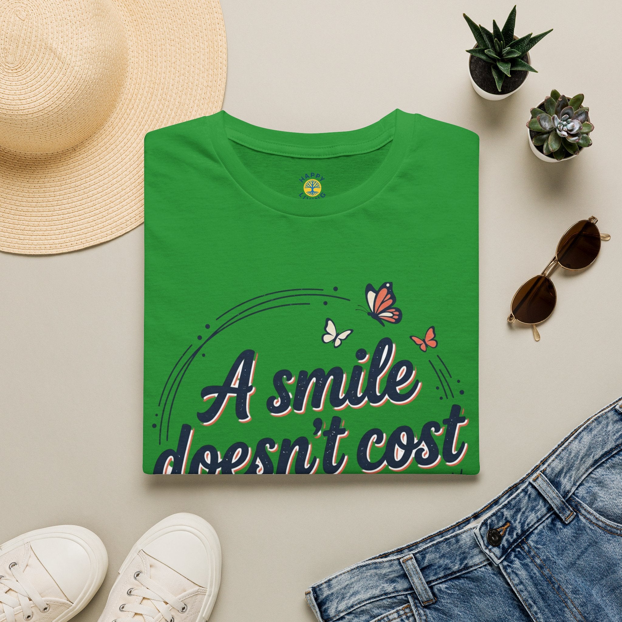 Women A Smile Doesn’t Cost a Thing T-Shirt