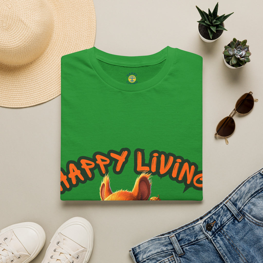 Women - Happy Living Squirrel T-Shirt