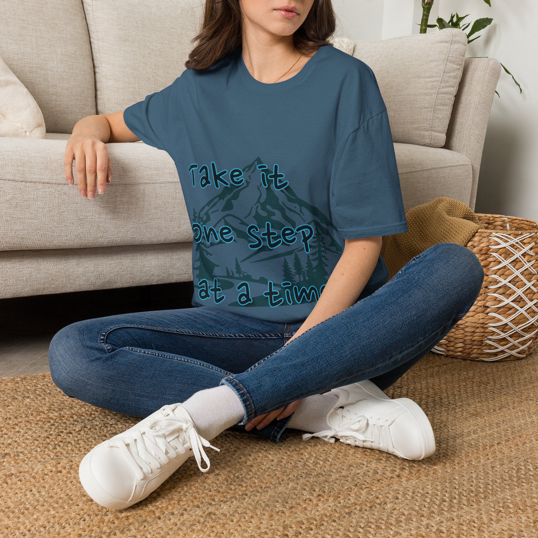 Women's T-Shirt — Take it One Step at a Time