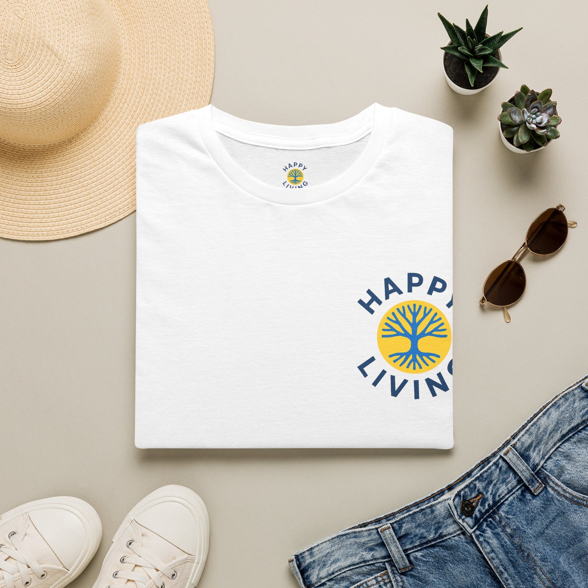 Women's - Happy Living Logo T-Shirt