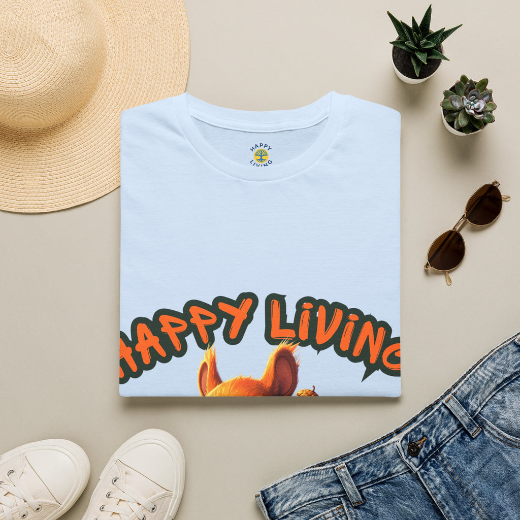 Women - Happy Living Squirrel T-Shirt