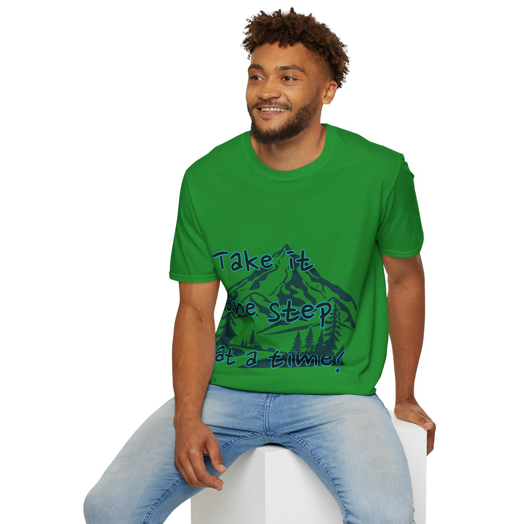Men's T-Shirt — Take it One Step at a Time