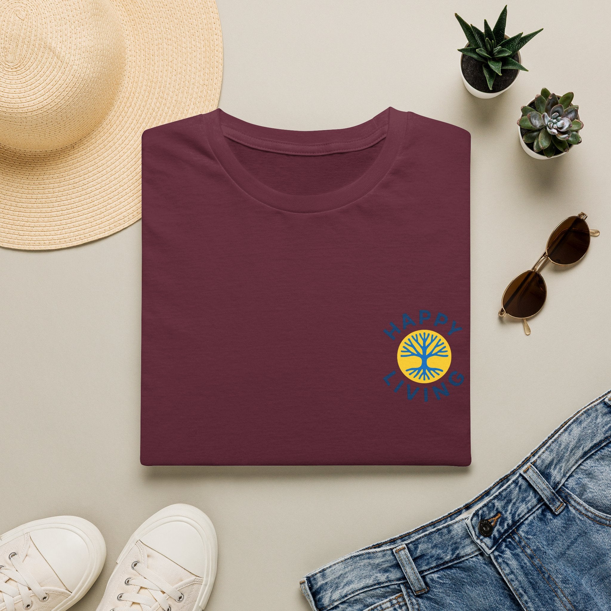 Men - Happy Living Sunburst T-Shirt