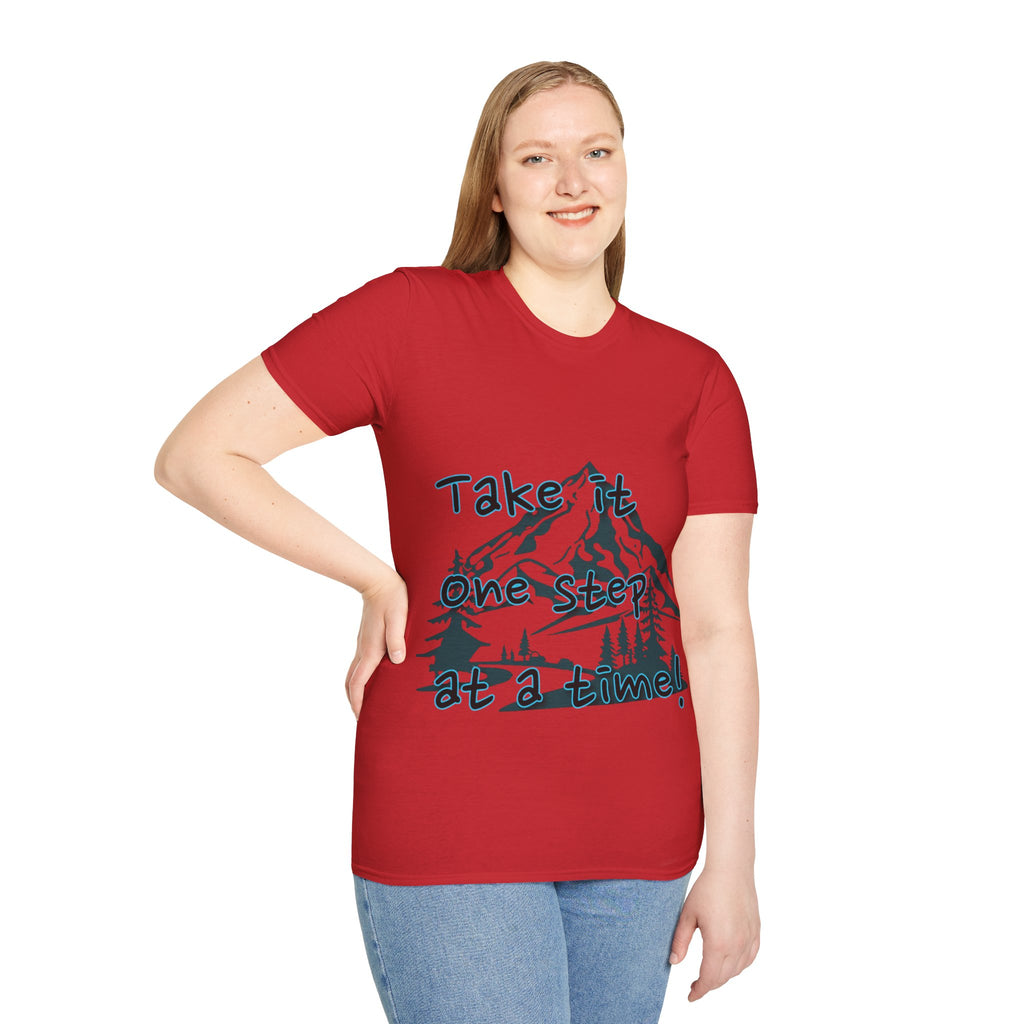 Women's T-Shirt — Take it One Step at a Time