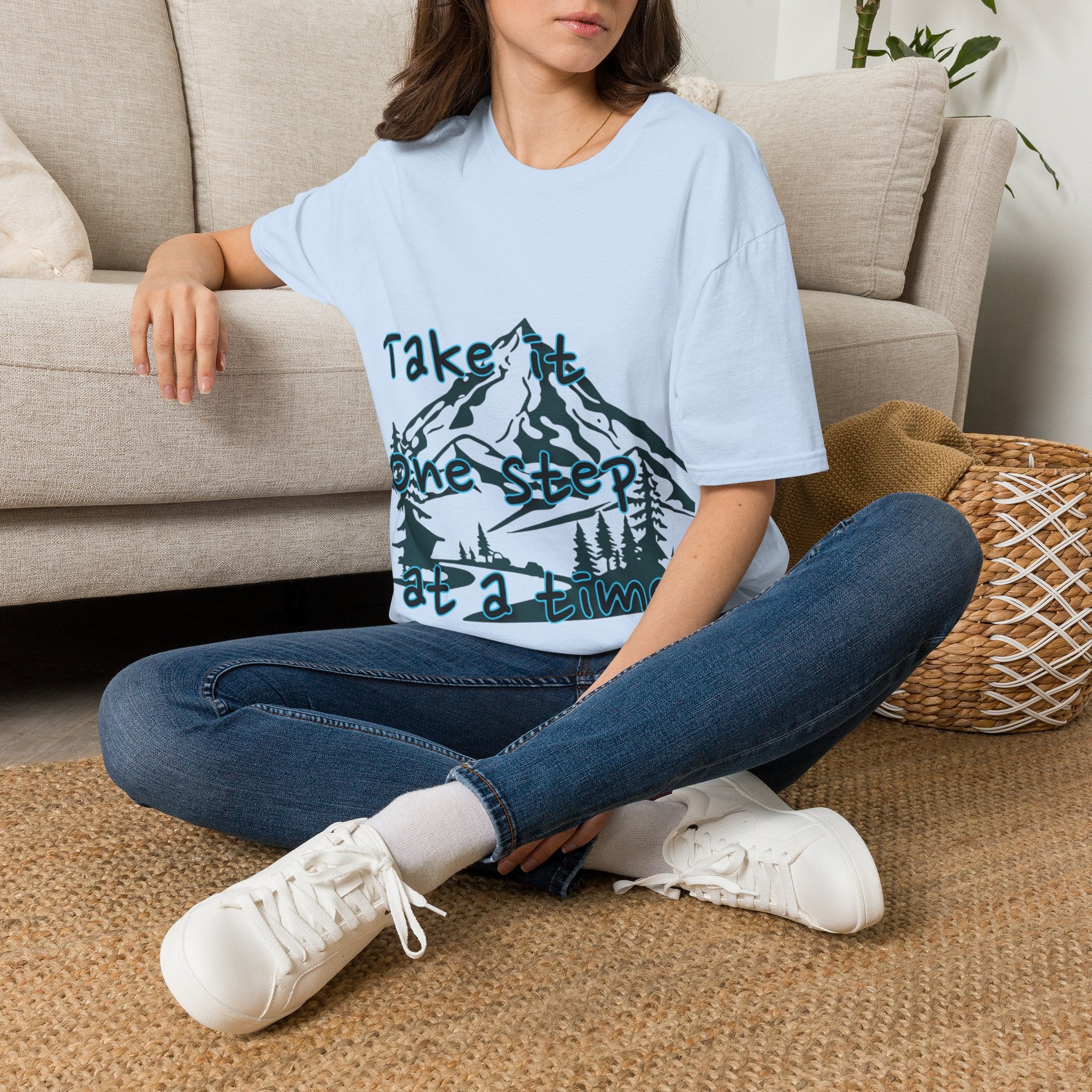 Women's T-Shirt — Take it One Step at a Time