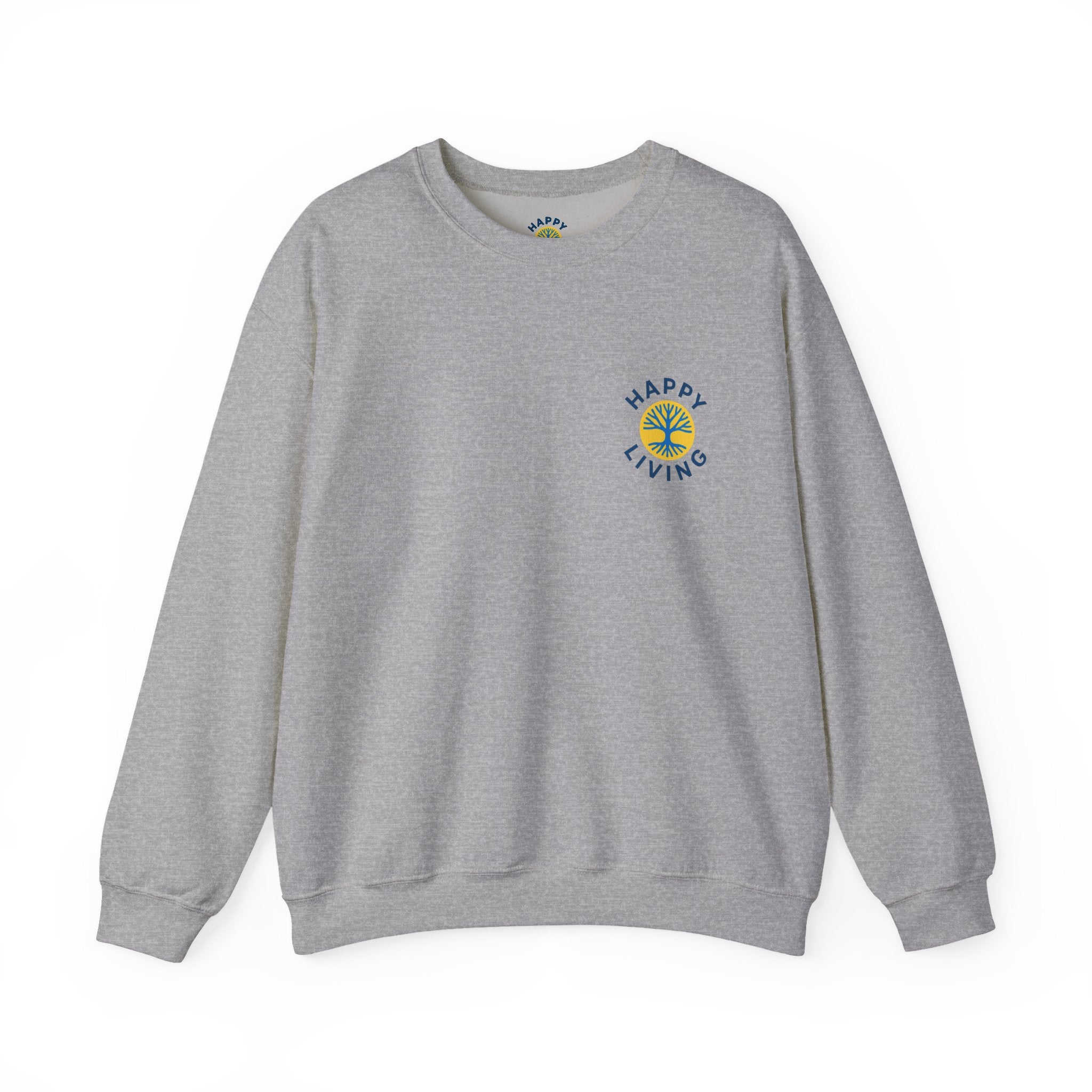 Men's - Happy Living logo on the back sweatshirt