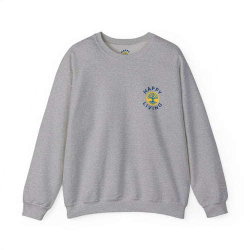 Men's - Happy Living logo on the back sweatshirt