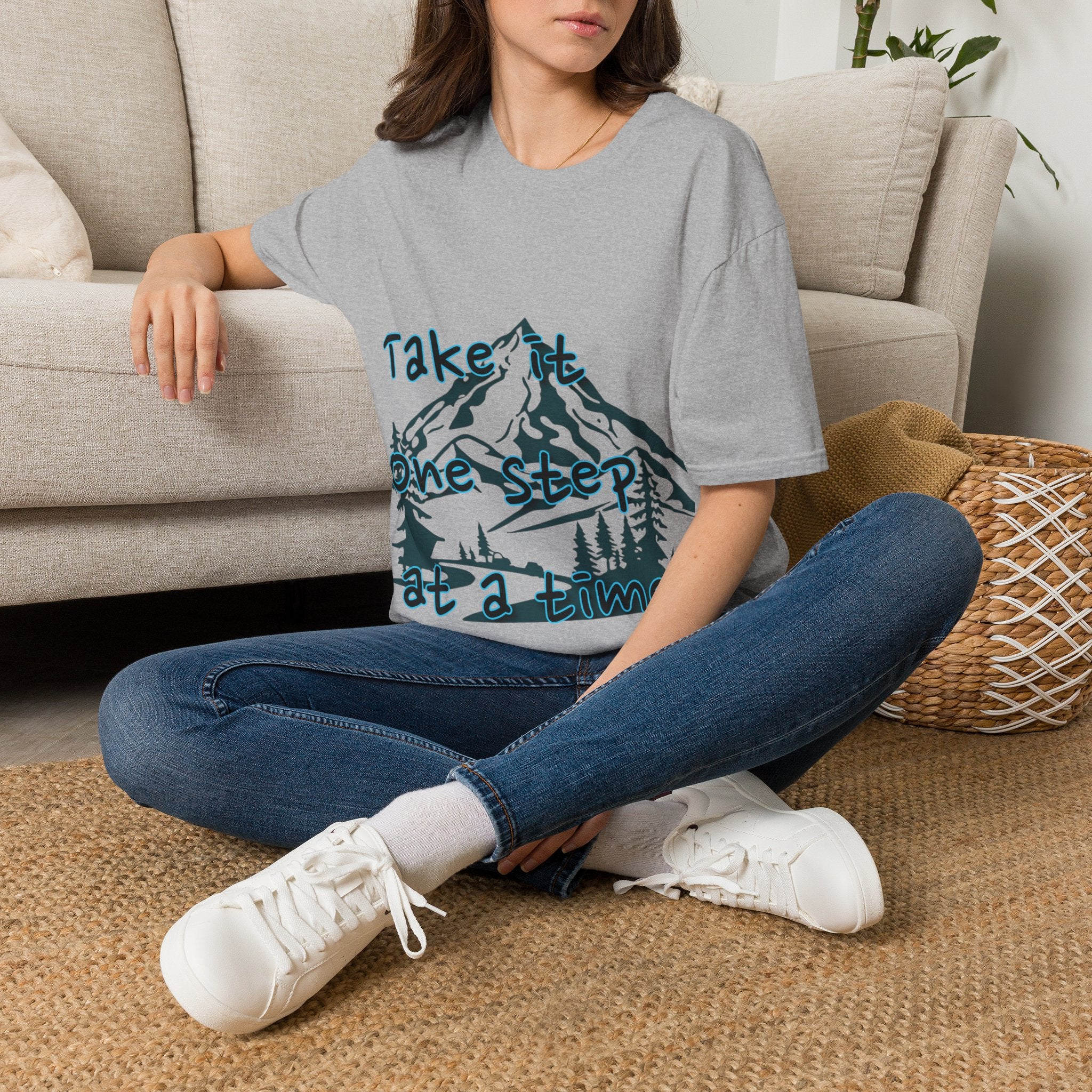 Women's T-Shirt — Take it One Step at a Time