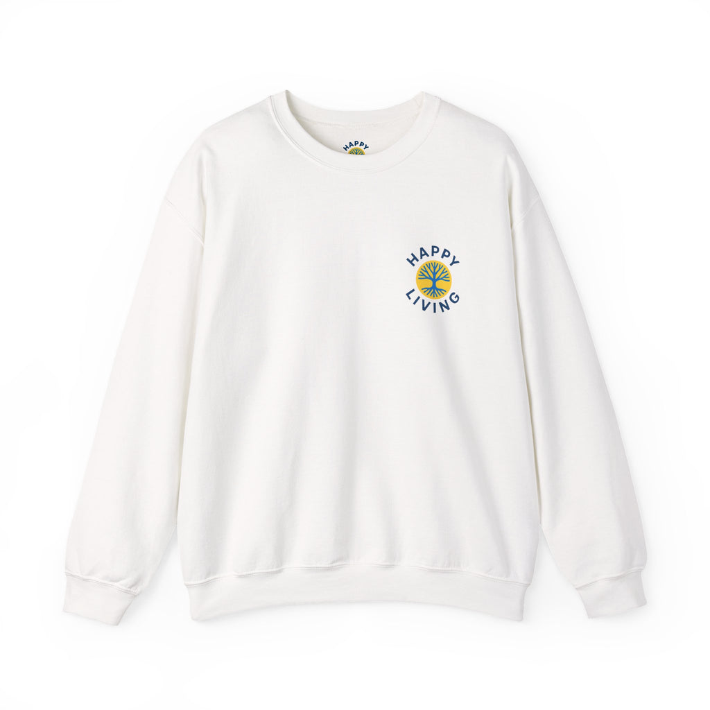 Men's - Happy Living logo on the back sweatshirt