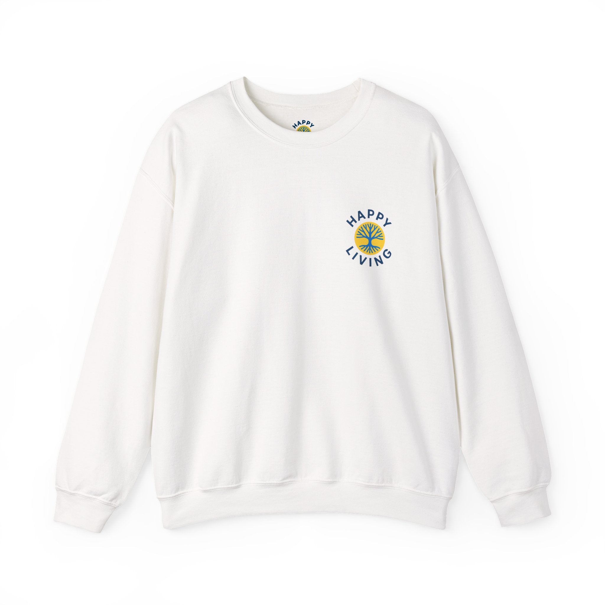 Men's - Happy Living logo on the back sweatshirt