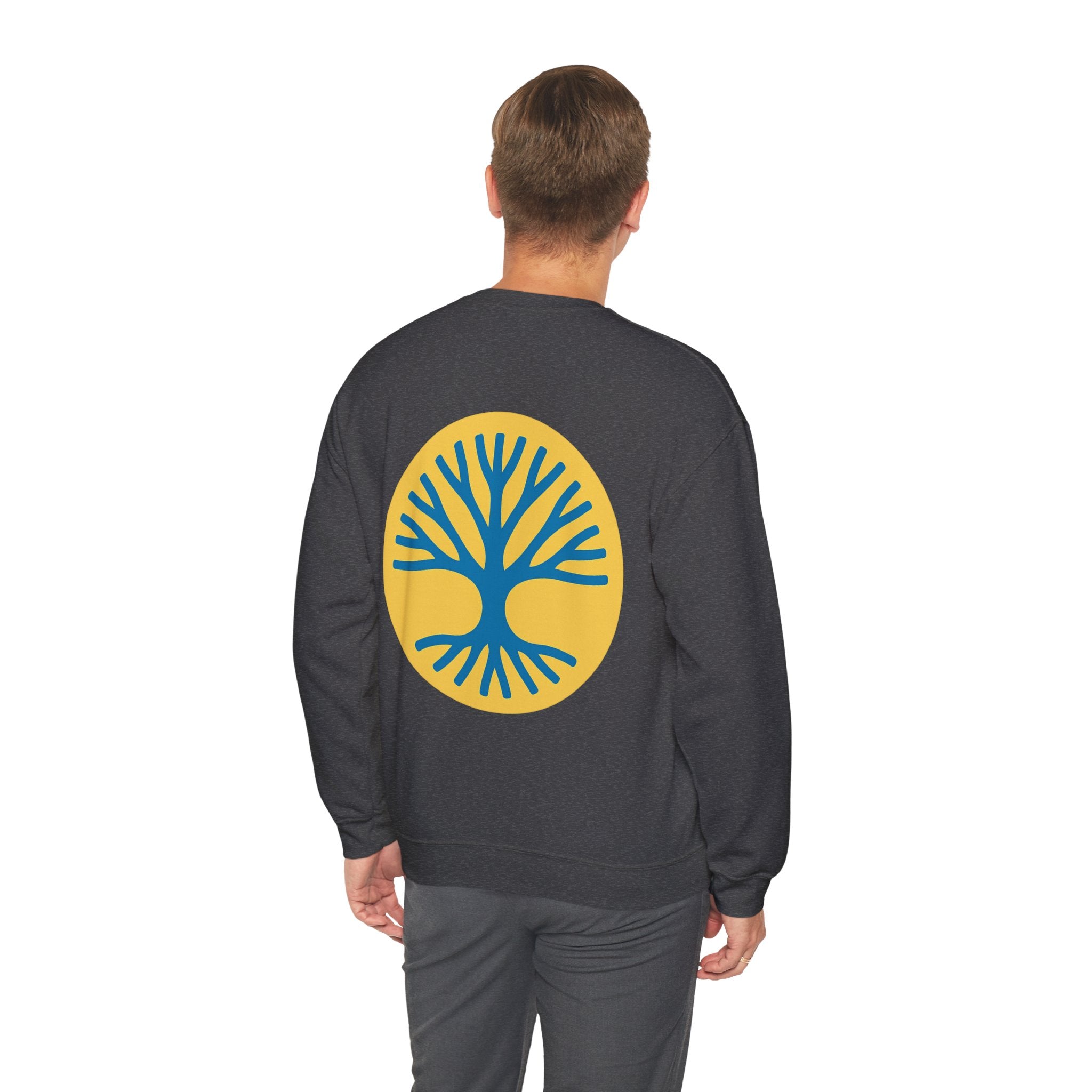 Men's - Happy Living logo on the back sweatshirt