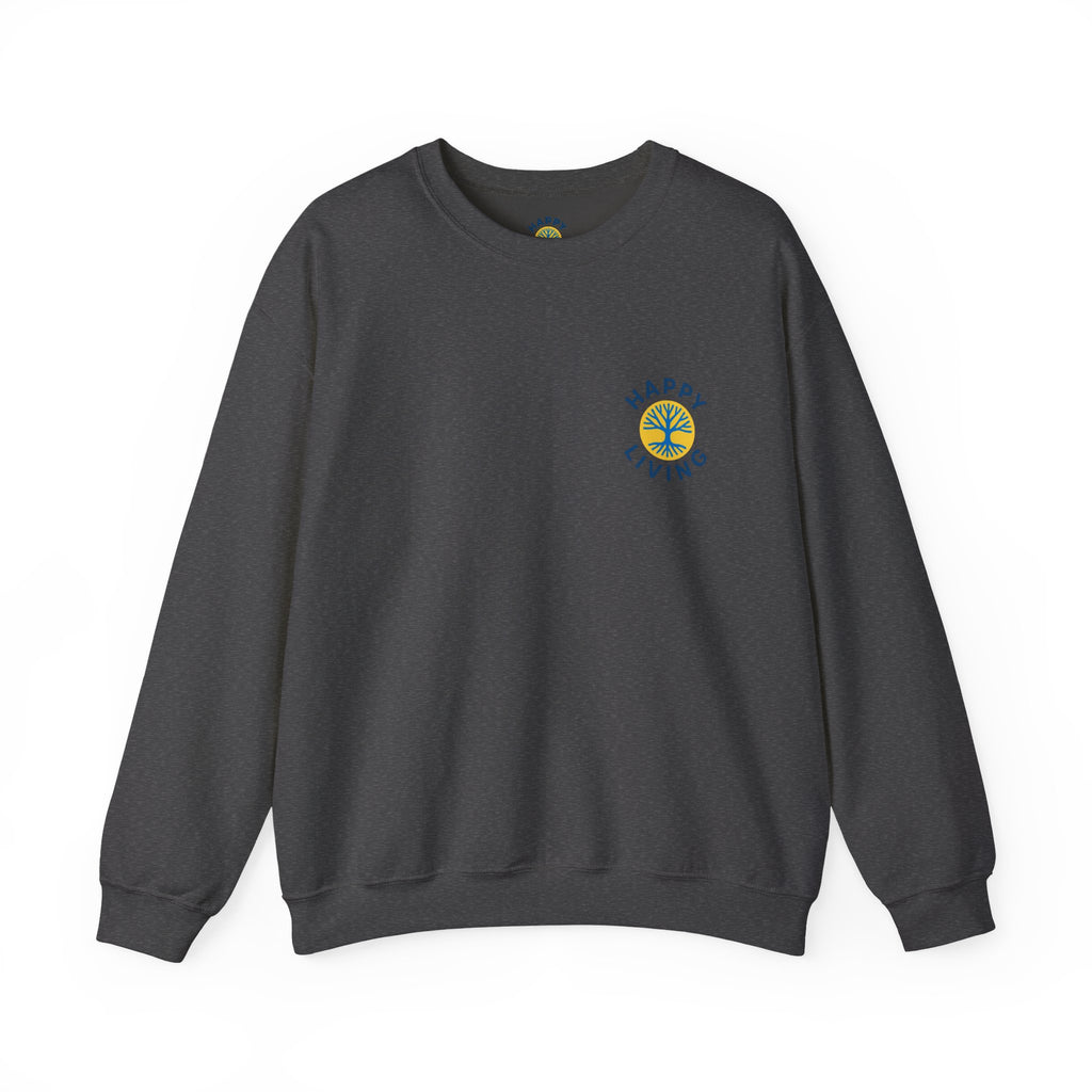 Men's - Happy Living logo on the back sweatshirt