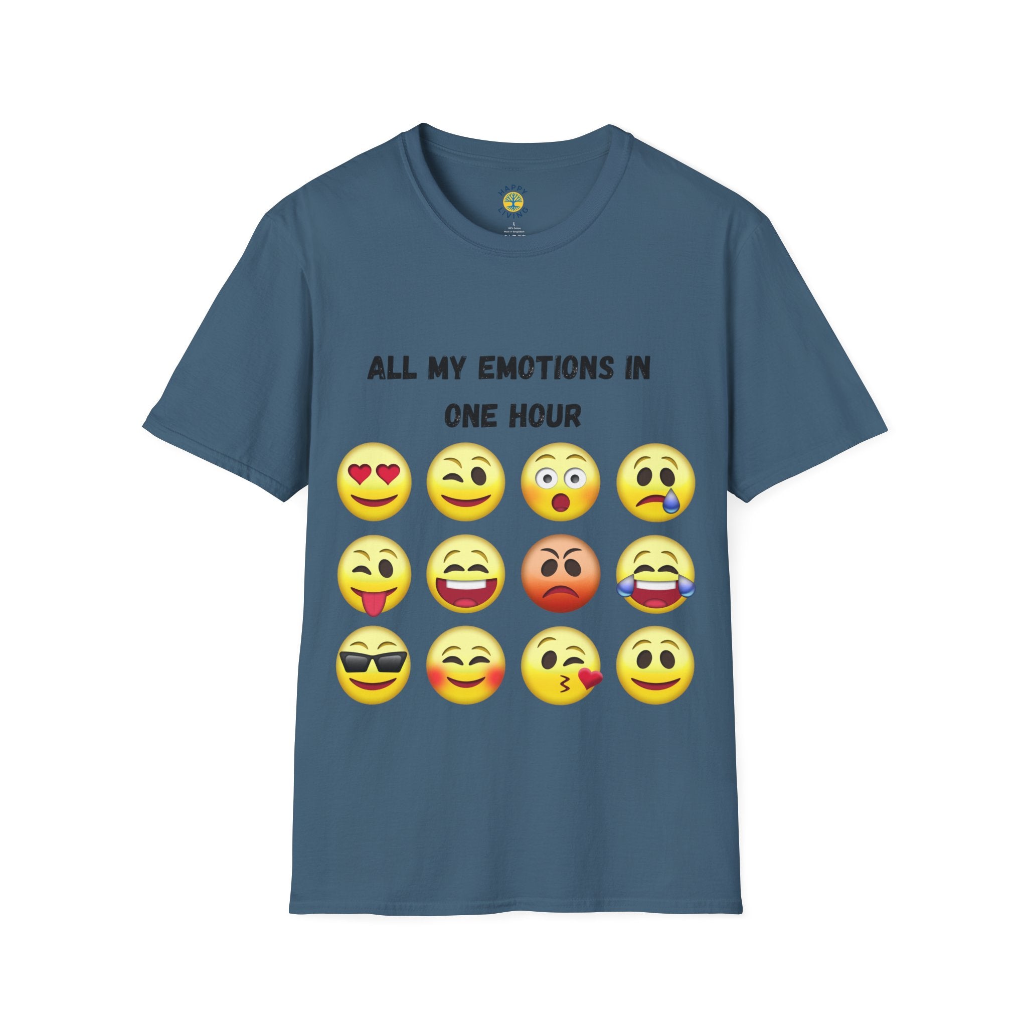 Women T-Shirt — "All My Emotions In One Hour"