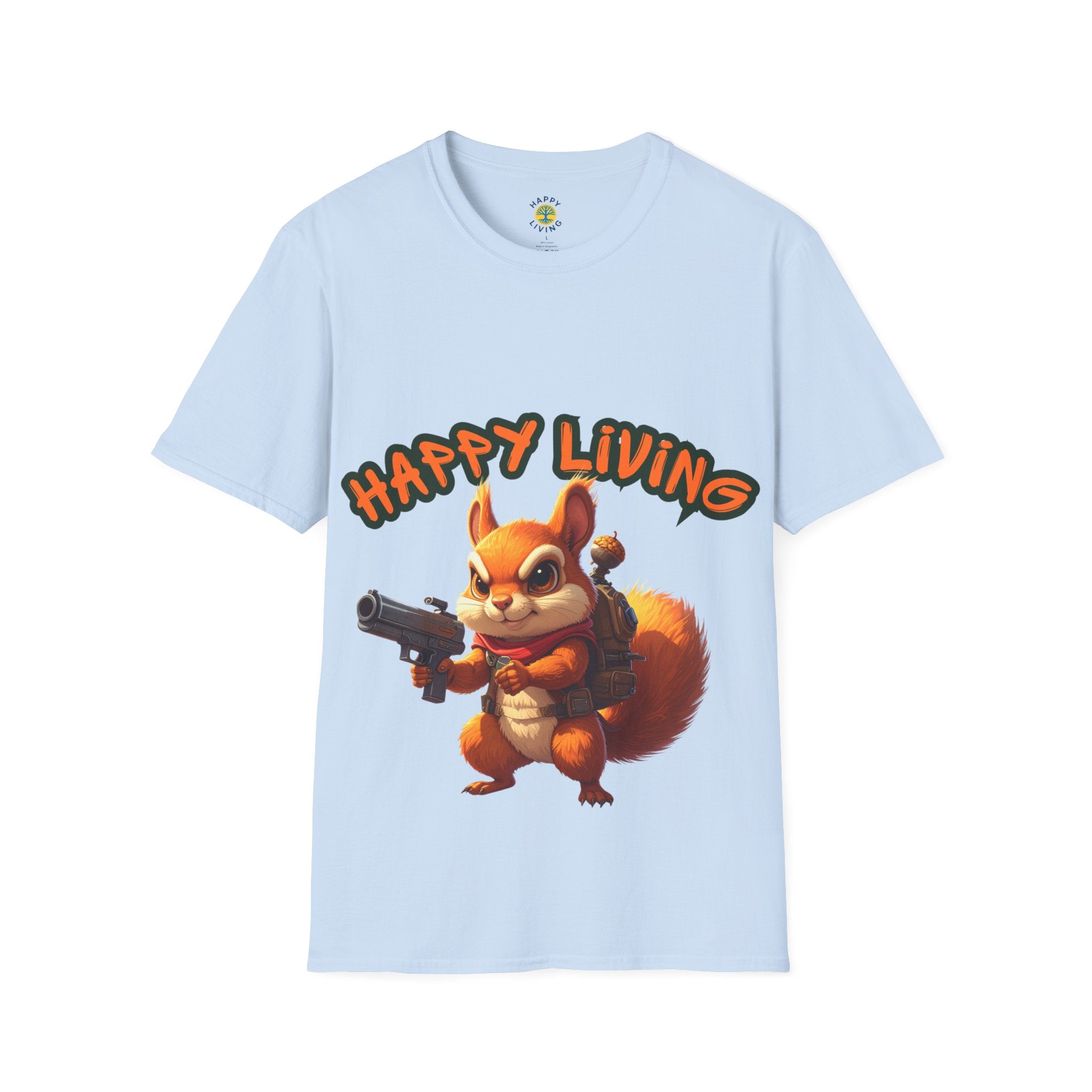 Women - Happy Living Squirrel T-Shirt