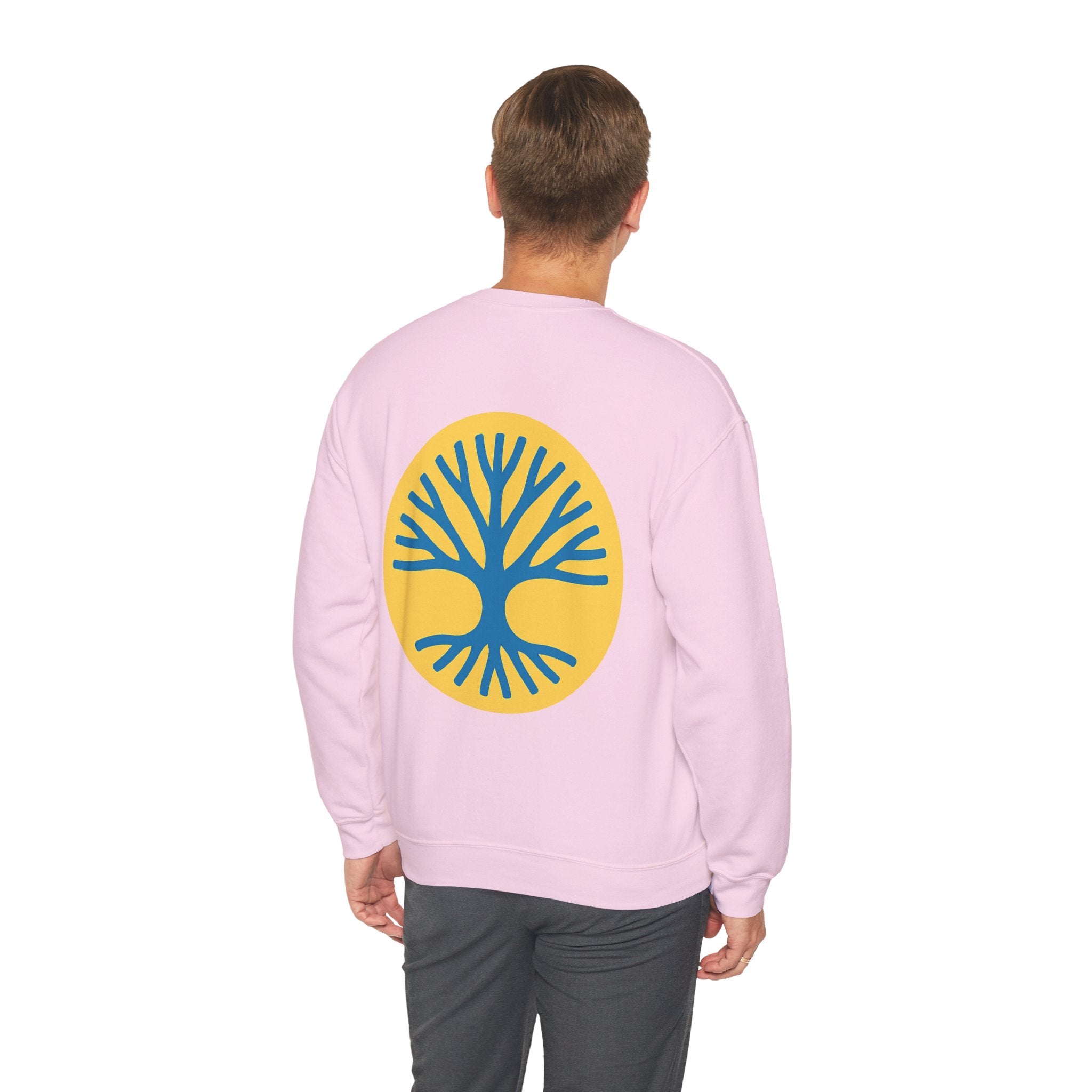 Men's - Happy Living logo on the back sweatshirt