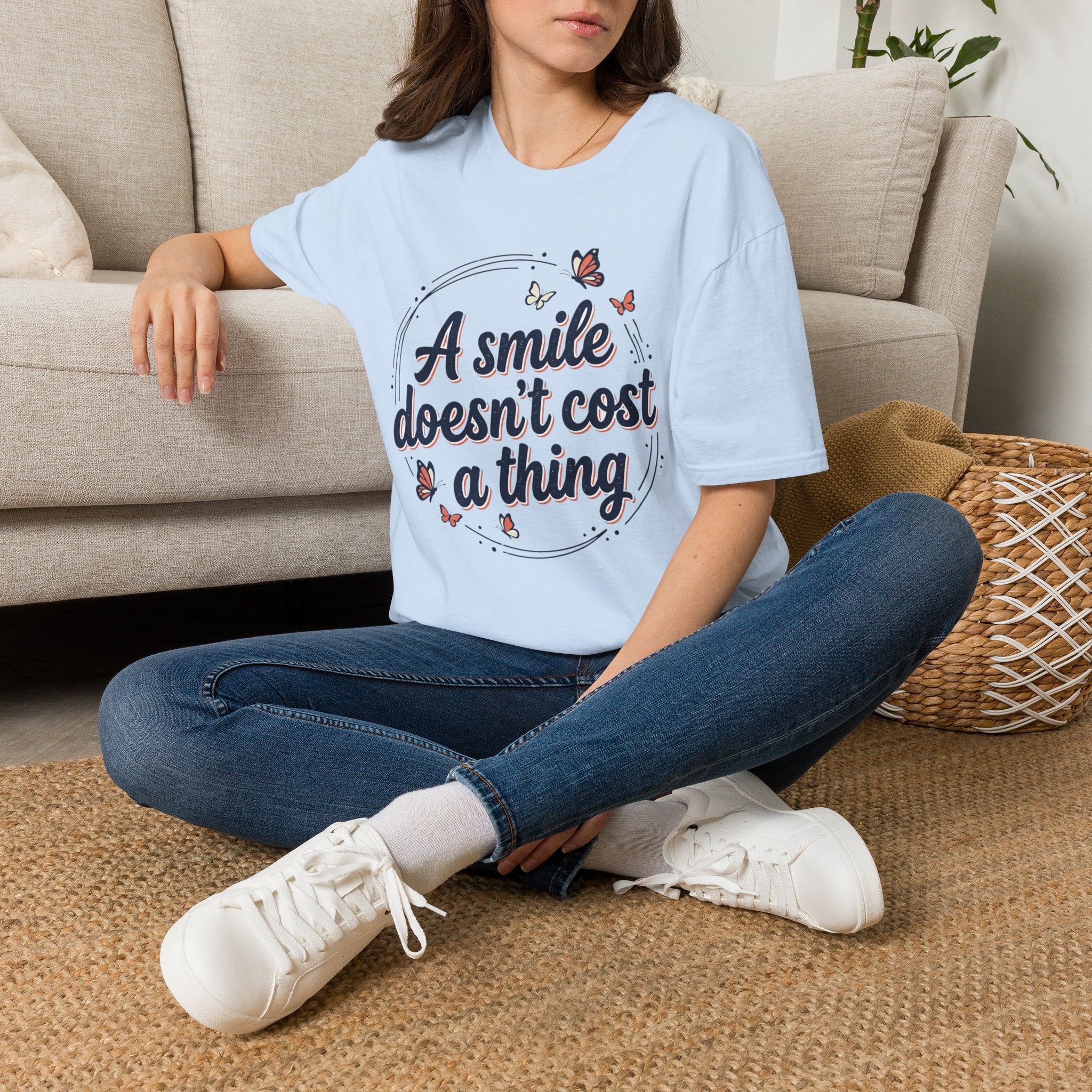 Women A Smile Doesn’t Cost a Thing T-Shirt