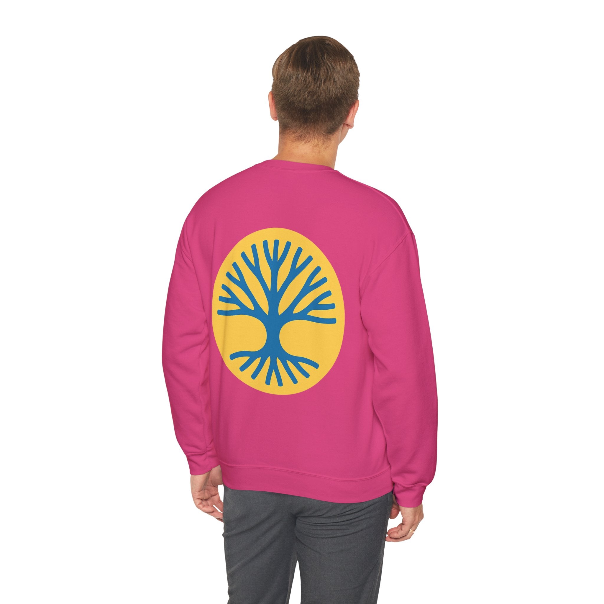 Men's - Happy Living logo on the back sweatshirt