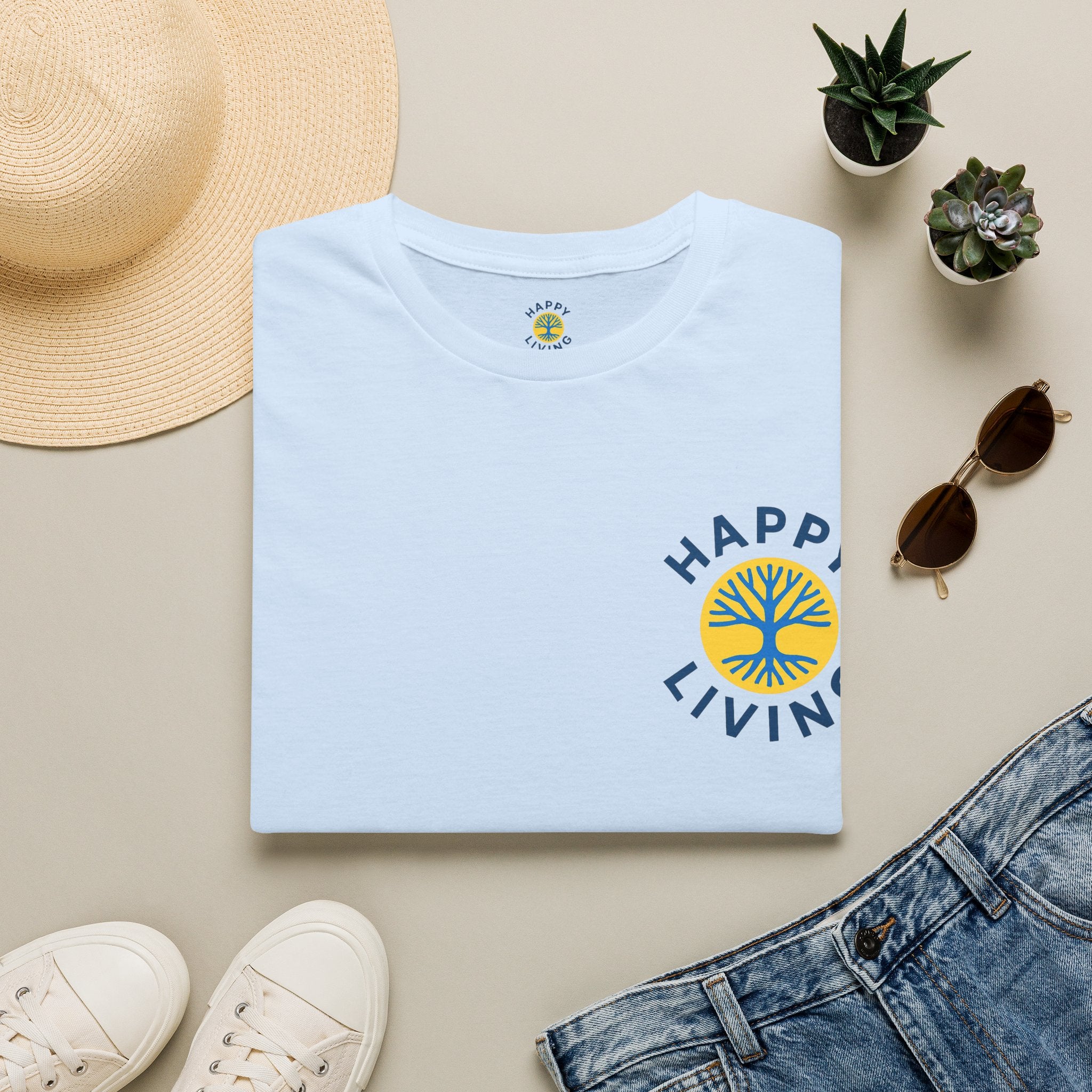 Men's - Happy Living Logo T-Shirt