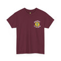Women's Happy Living Logo Graphic Tee | Pocket Print, Minimal Retro Logo
