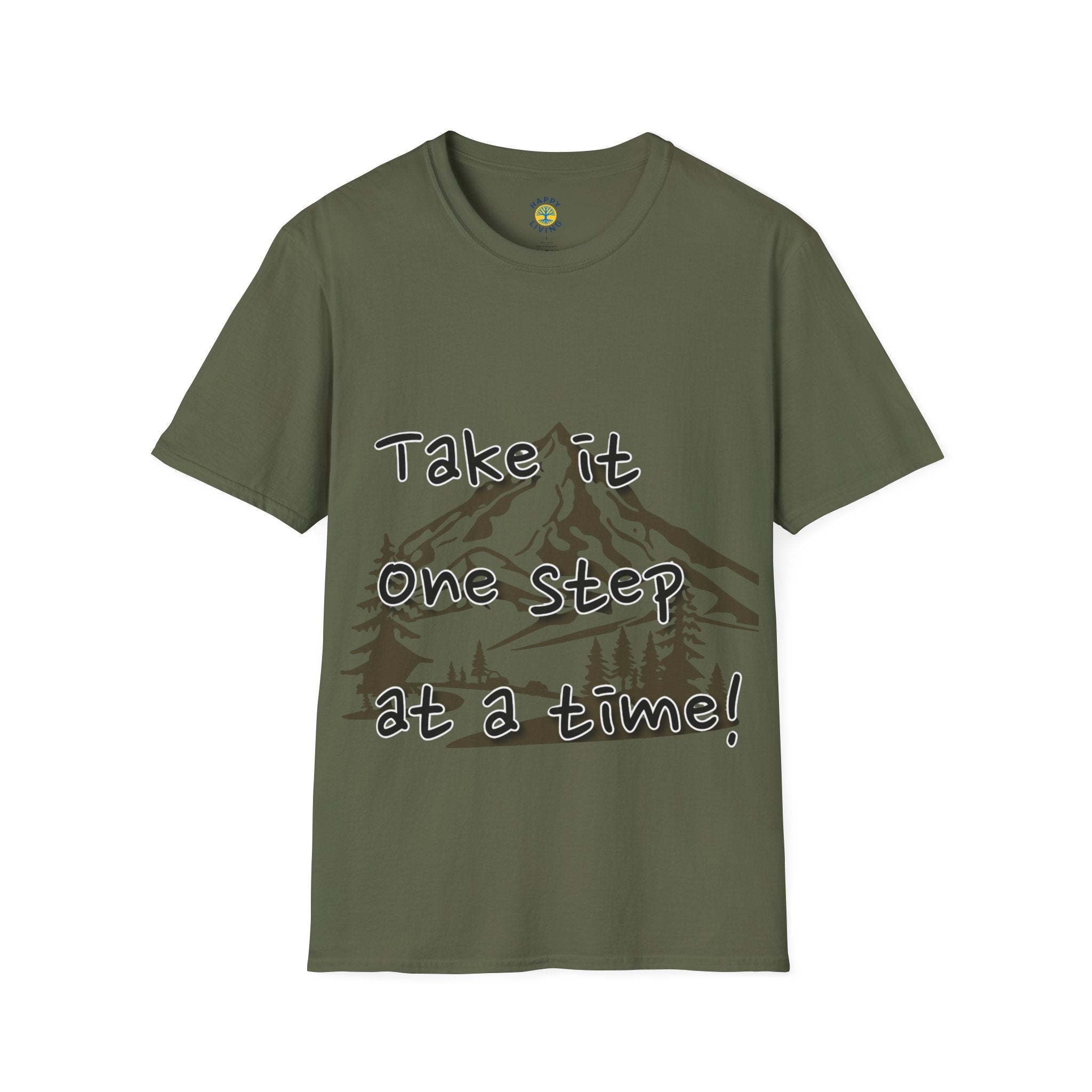 Men - Take It One Step At A Time T-Shirt