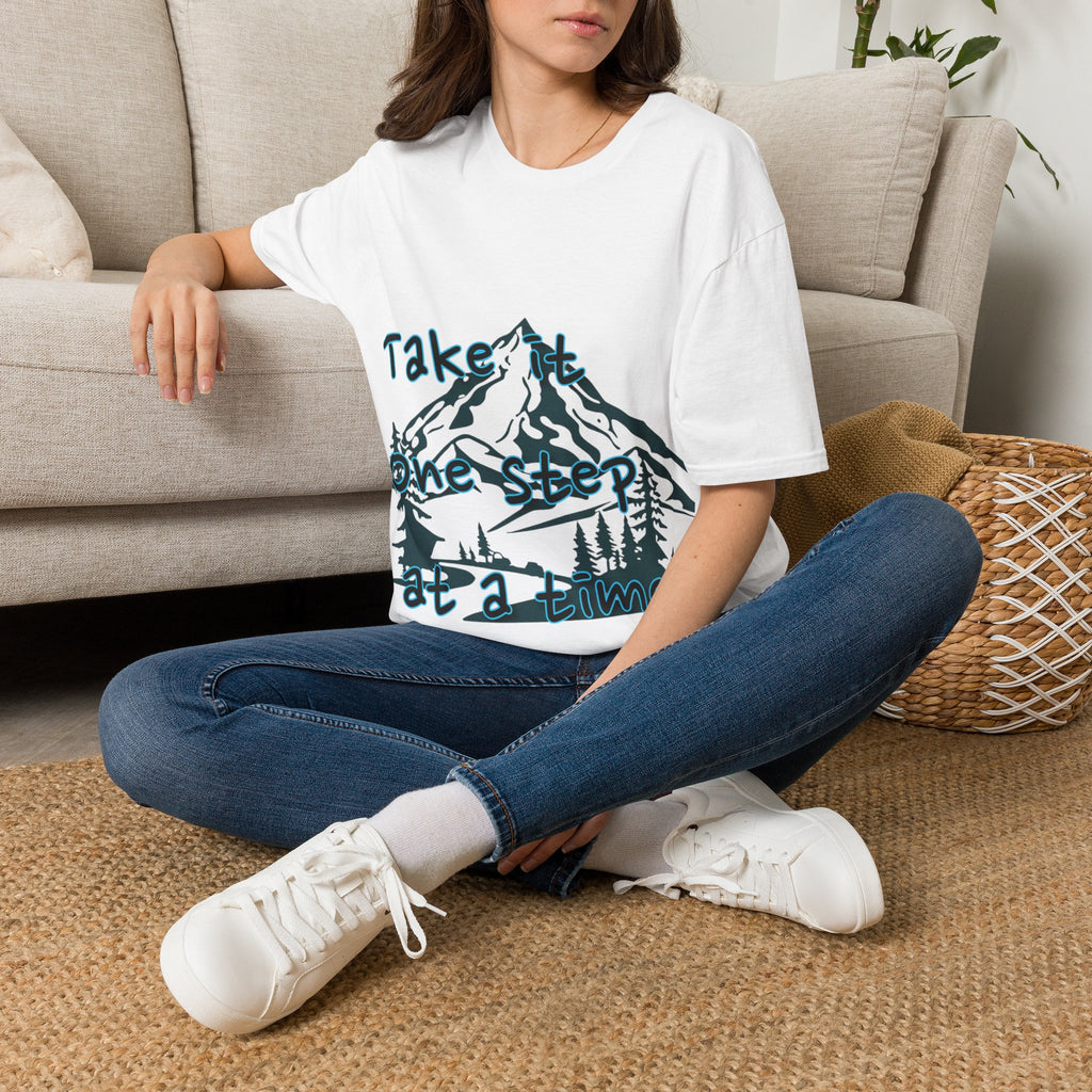 Women's T-Shirt — Take it One Step at a Time