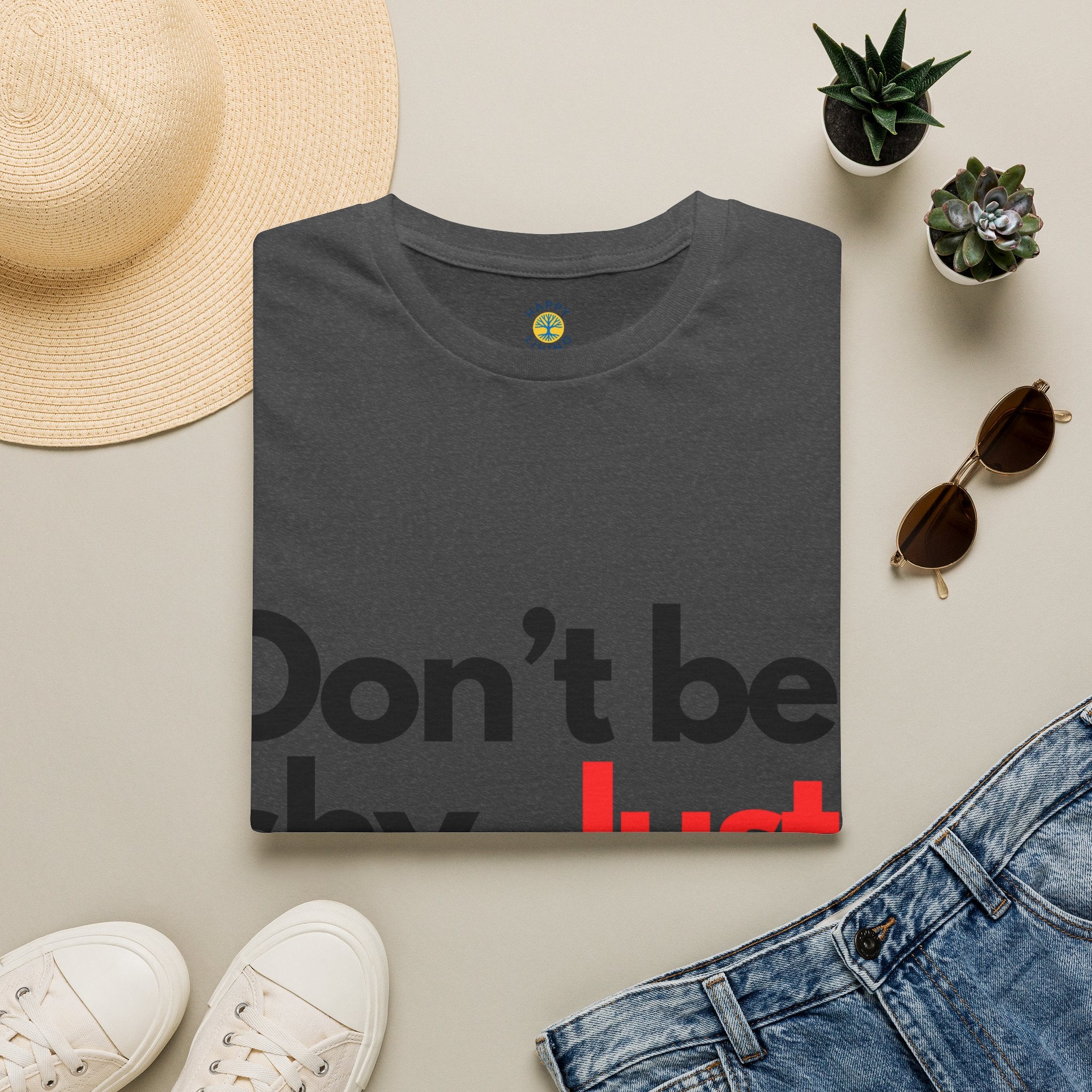 Women Don’t Be Shy, Just Say Hi! T‑Shirt