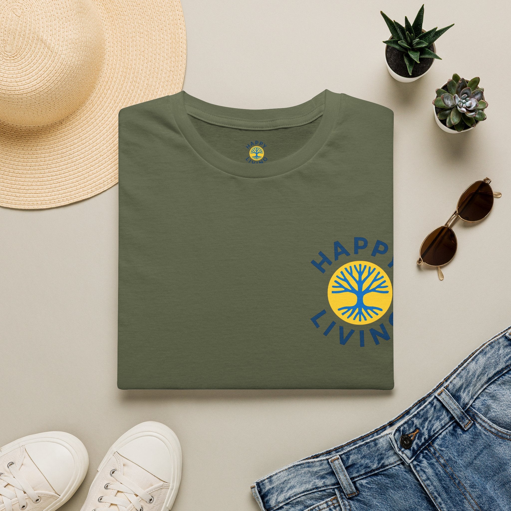 Men's - Happy Living Logo T-Shirt