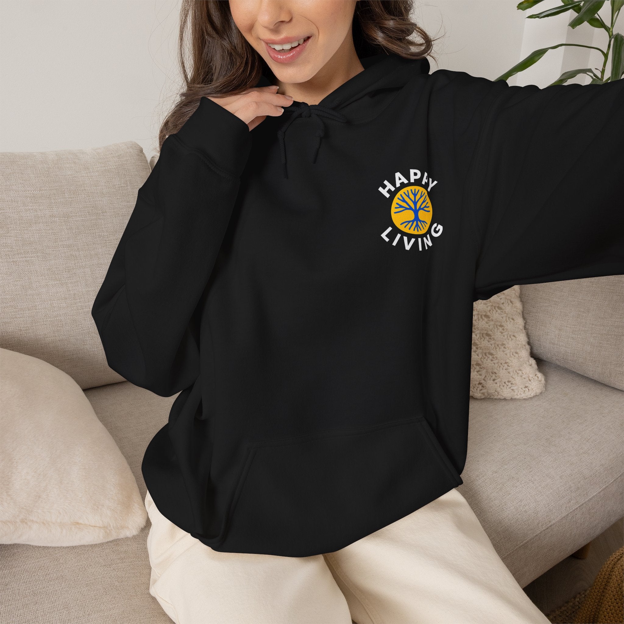 Women's Happy Living Endo logo Hoodie