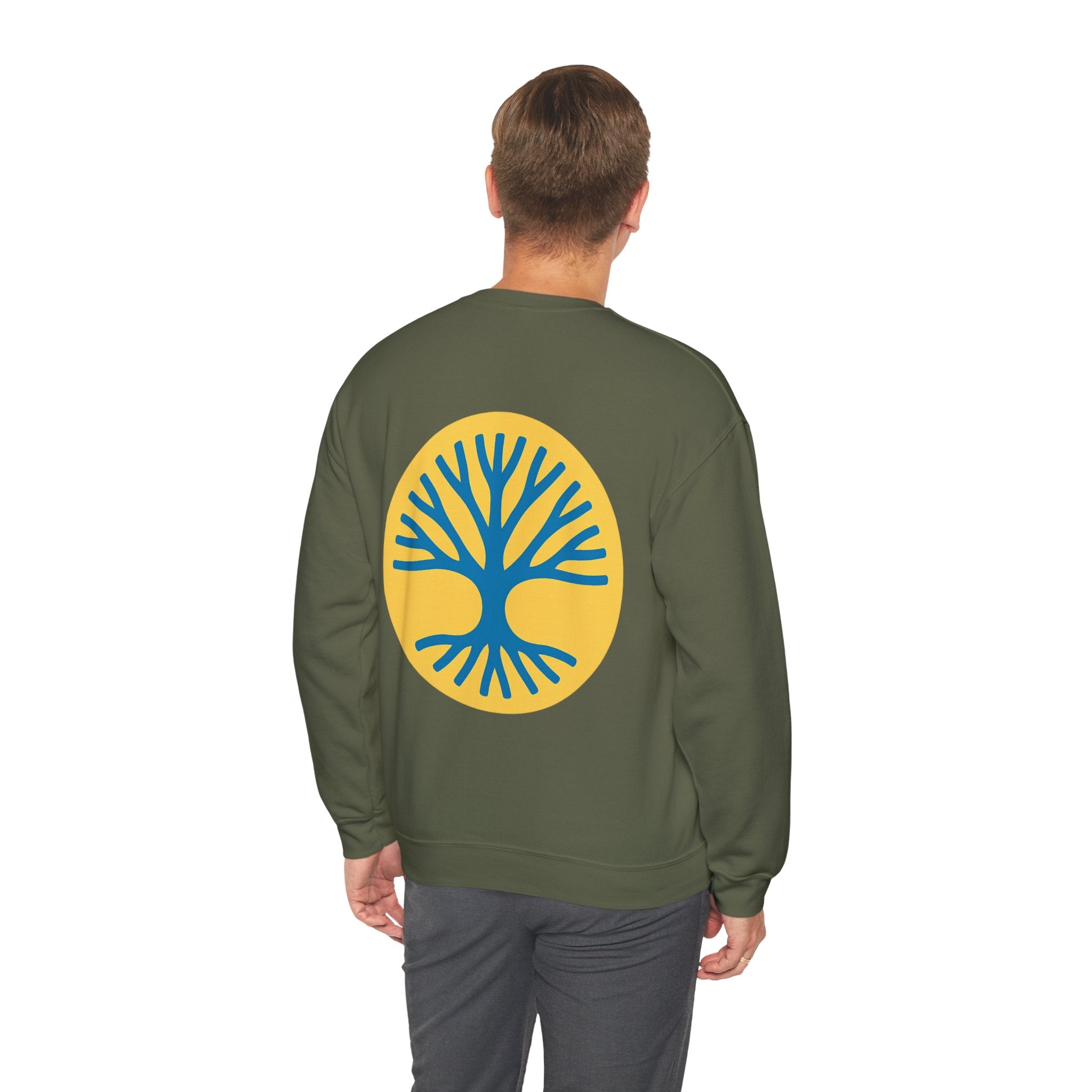 Men's - Happy Living logo on the back sweatshirt