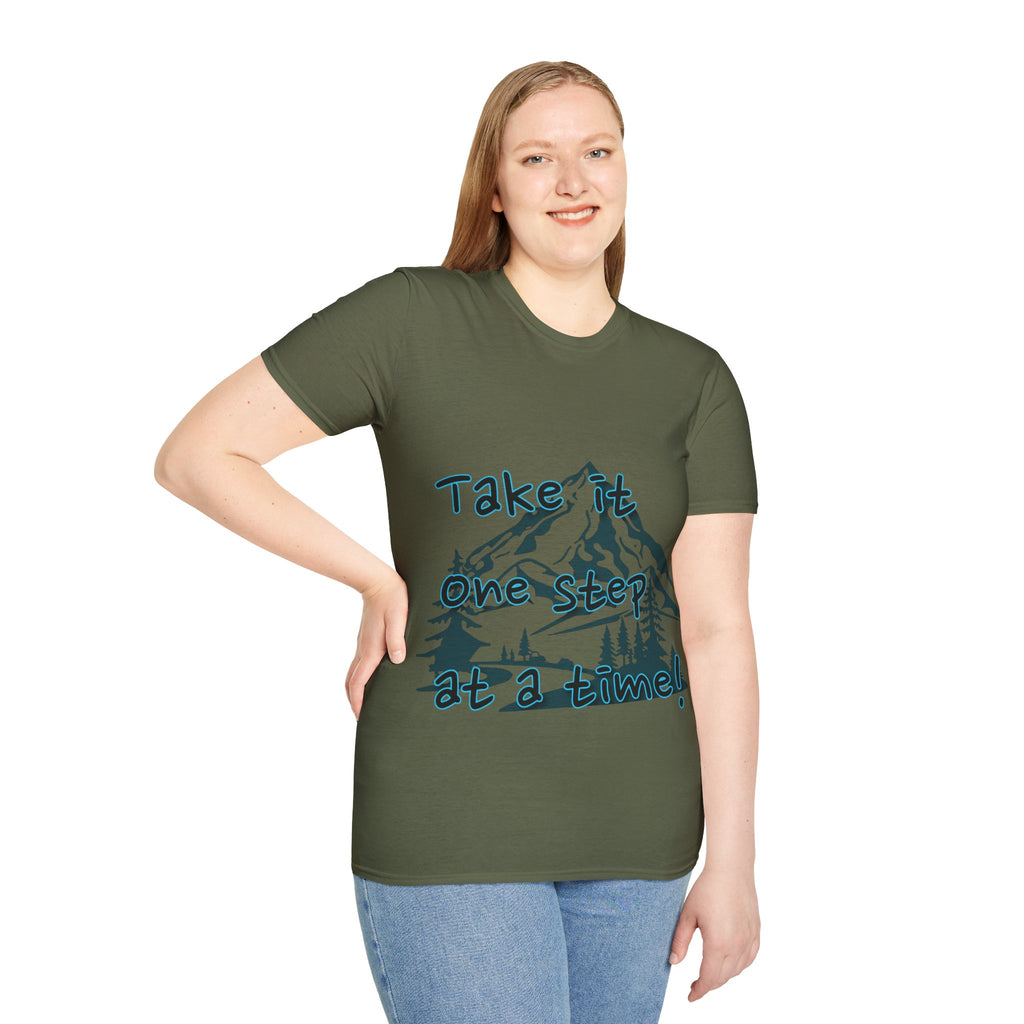 Women's T-Shirt — Take it One Step at a Time