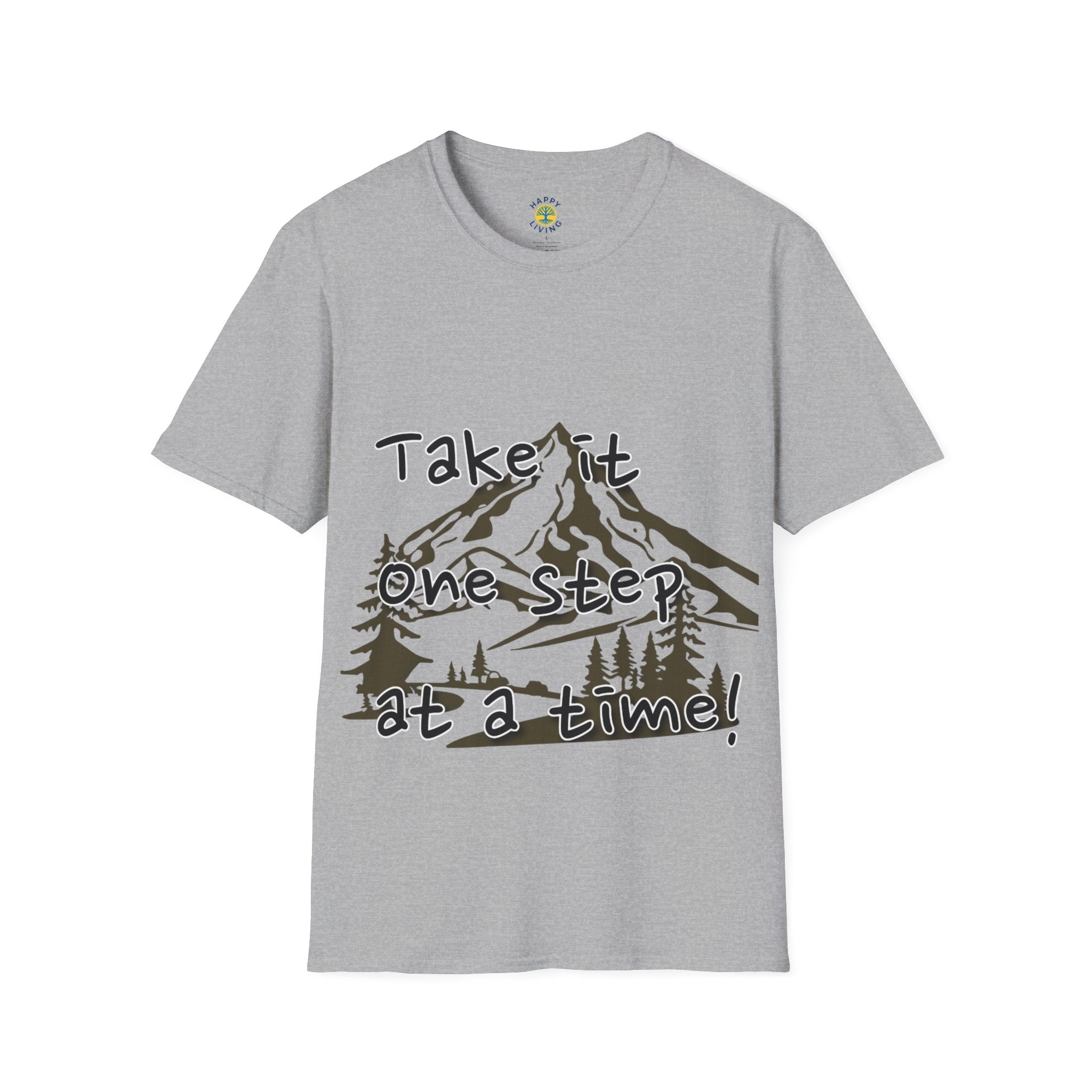 Men - Take It One Step At A Time T-Shirt