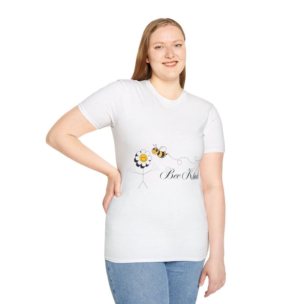 women Bee Kind T-Shirt — Daisy & Honeybee Graphic Tee
