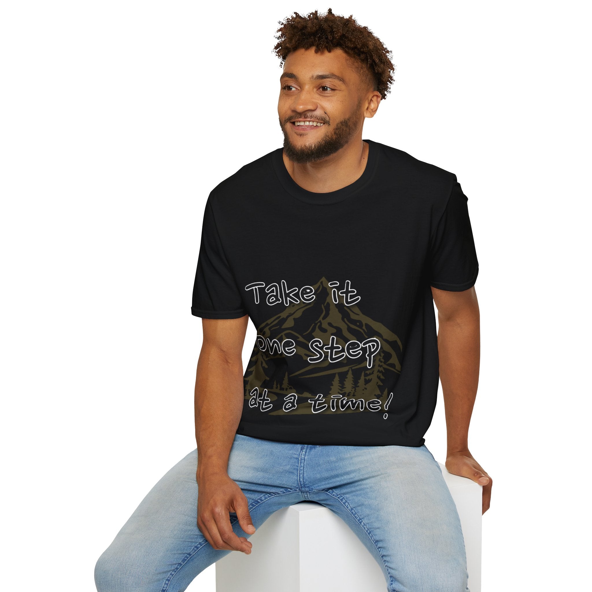 Men - Take It One Step At A Time T-Shirt